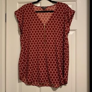 Express quarter zip tee